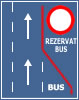 Banda rezervata circulatiei mijloacelor de transport in comun